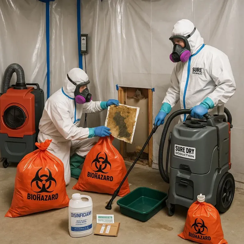 Contaminated Water Handling Protocols process in Jasper County, MS